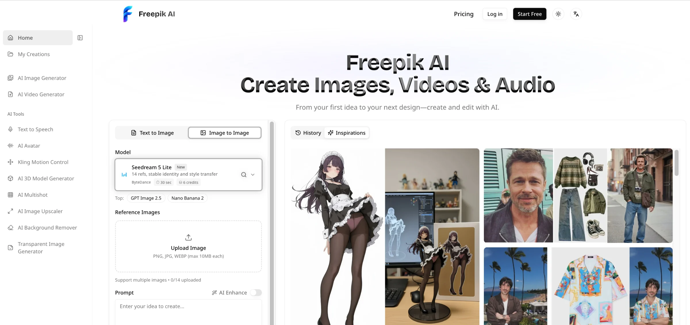 Freepik AI (freepikai.app) cover